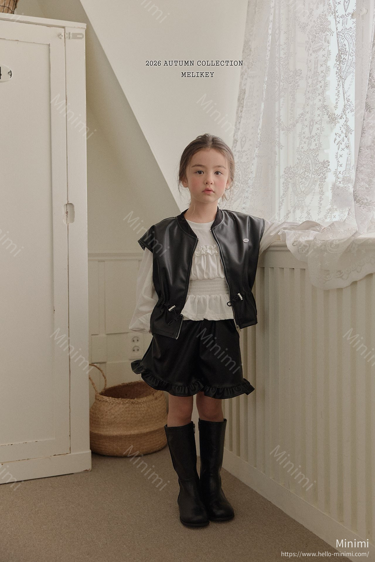 Melikey Leather Frill Shorts 細節圖 7