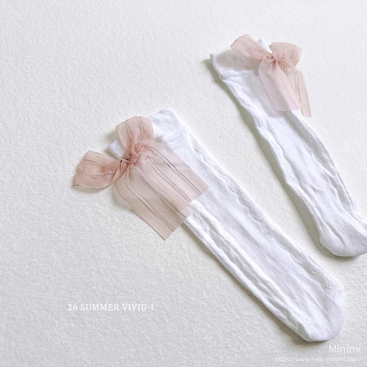 VIVID-I Lace Ribbon Socks 細節圖 7