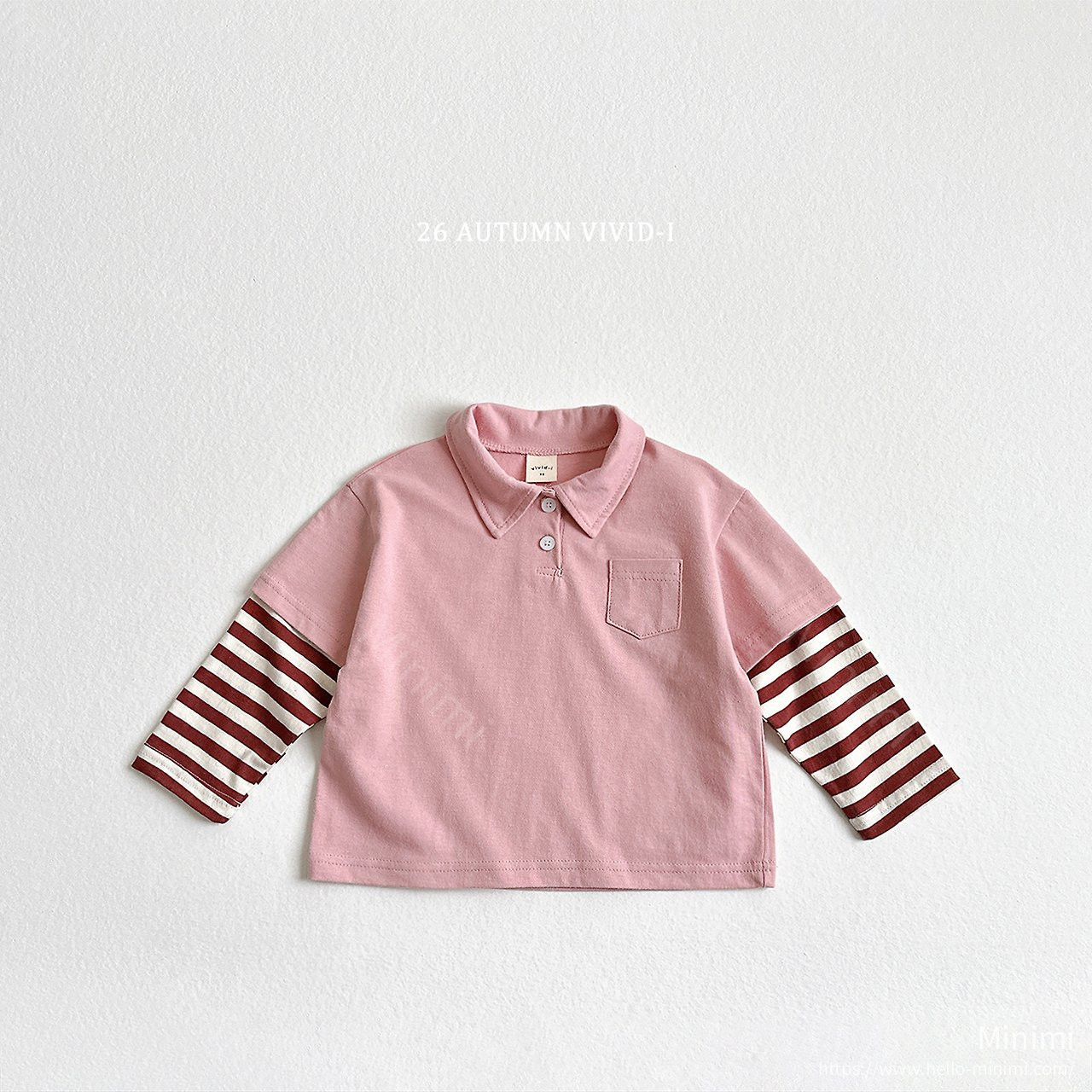 VIVID-I Collar Layered T-shirt 細節圖 2