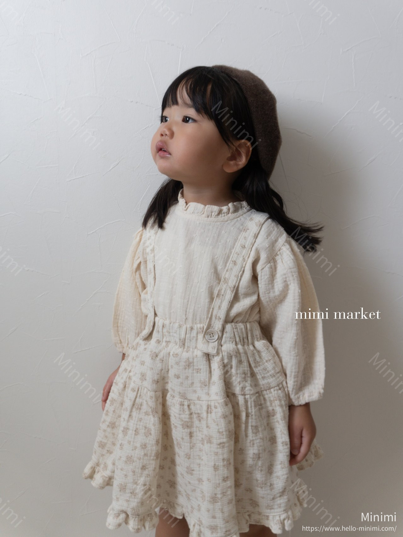 mimi-market Neck Frill Blouse 細節圖 8
