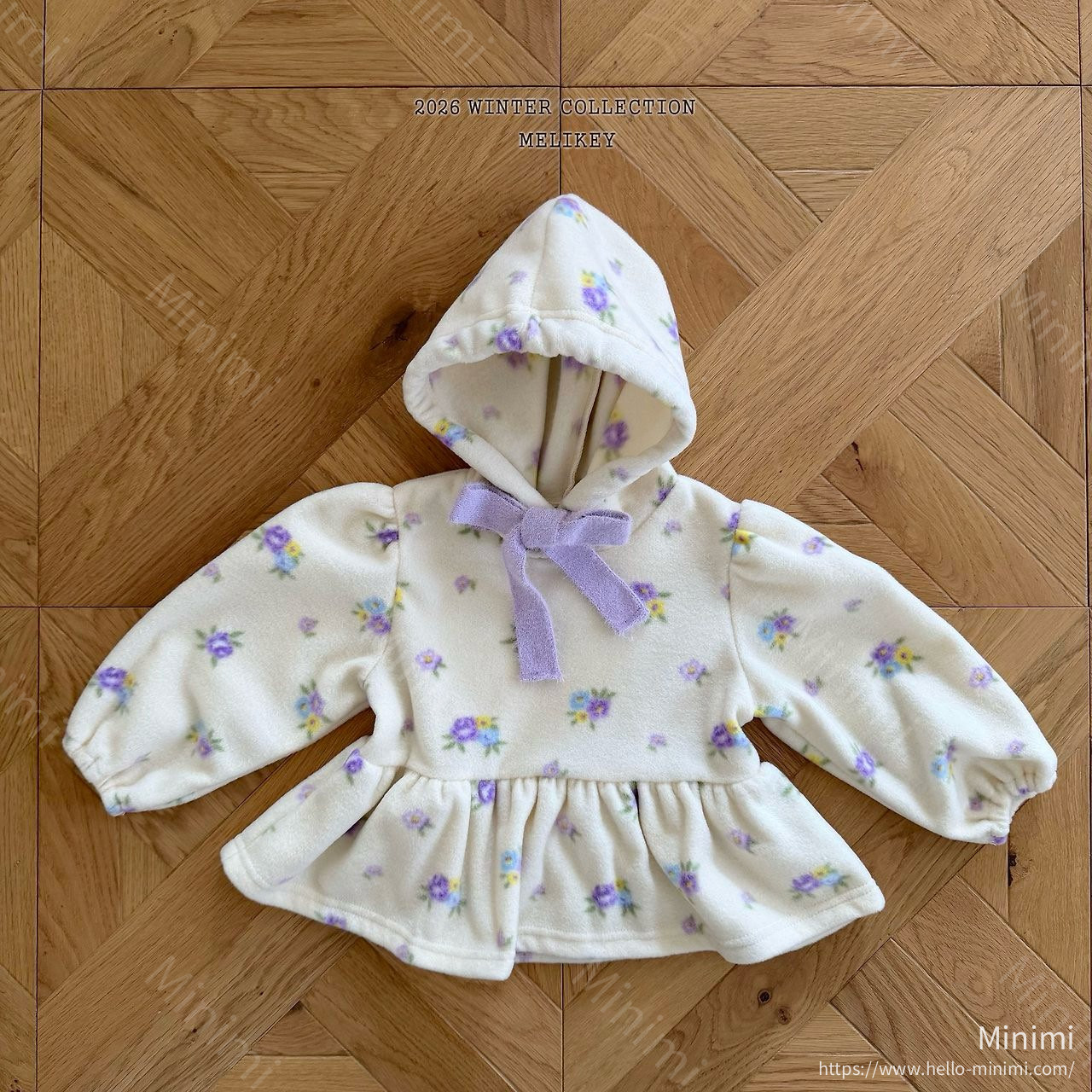 Melikey Flower Frill Hoodie 細節圖 29