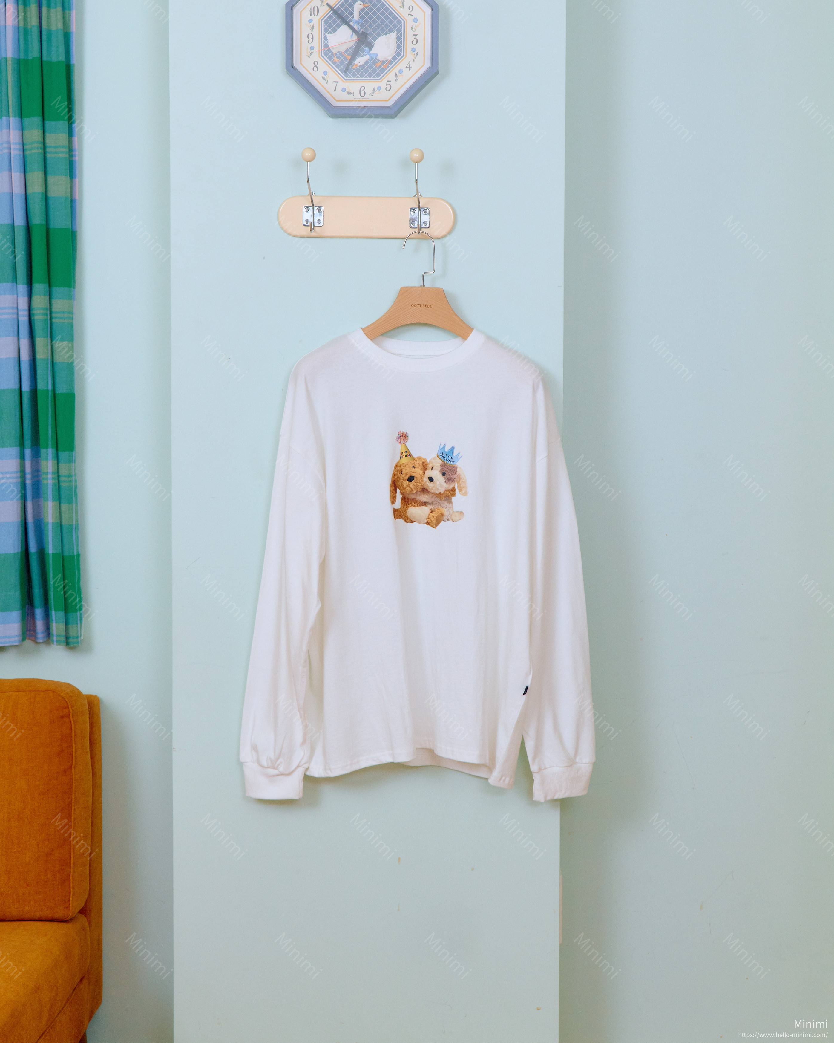 oott bebe Puppy Series T-shirt (Adult) 細節圖 4