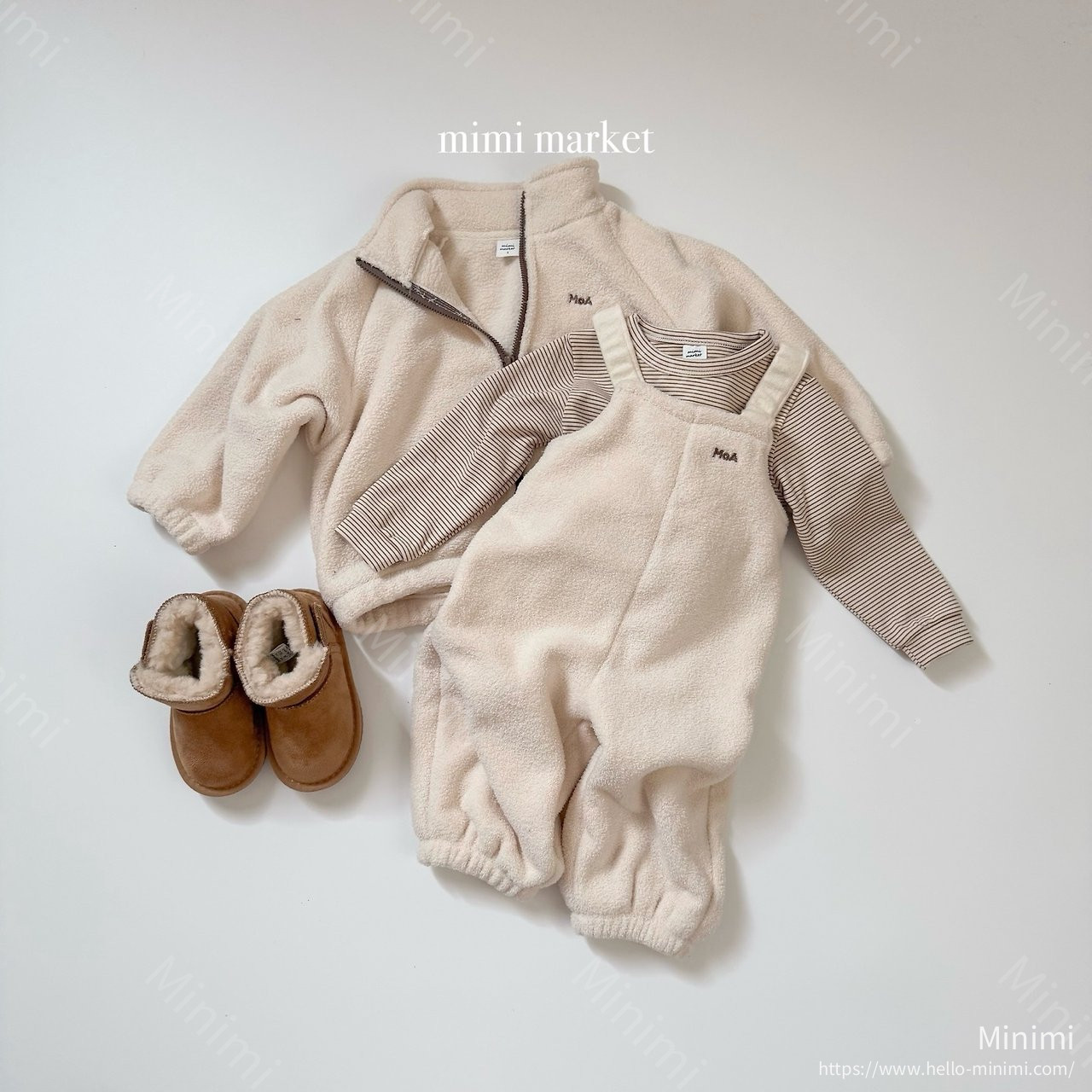 mimi-market Egg Overalls 細節圖 1