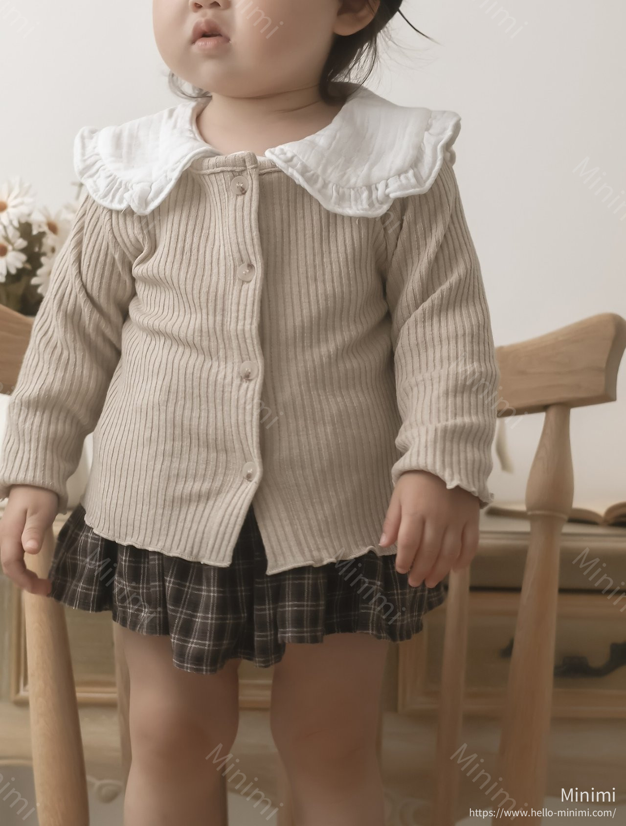 mimi-market Liz Ribbed Cardigan 細節圖 4