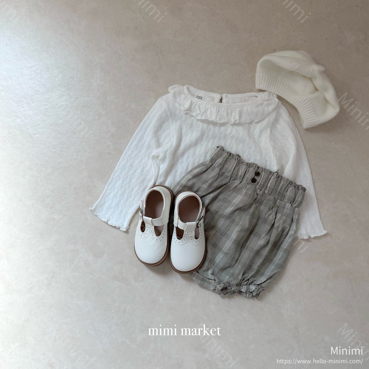 mimi-market Erbon Collar T-shirt 細節圖 12