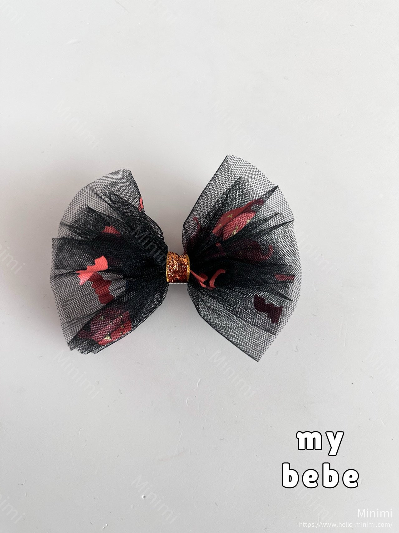 my_bébé Halloween Mesh Hairpin 細節圖 2