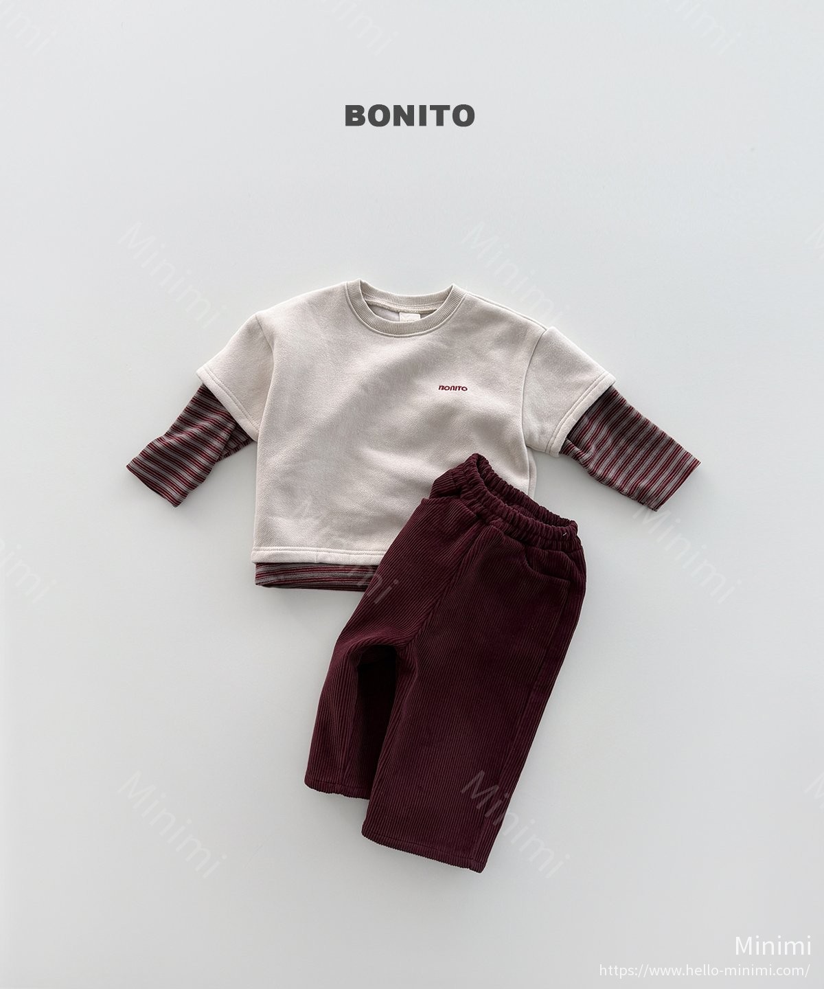 BONITO Double Fleece Short Sleeve Layered Tee 細節圖 4