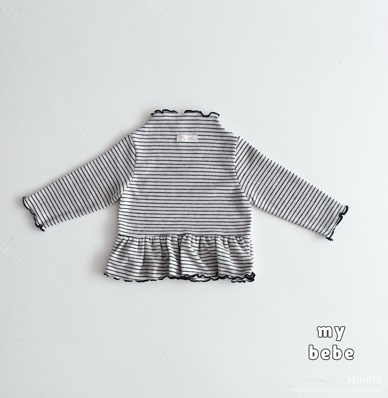 my_bébé Petit Ruffle Turtleneck 細節圖 4