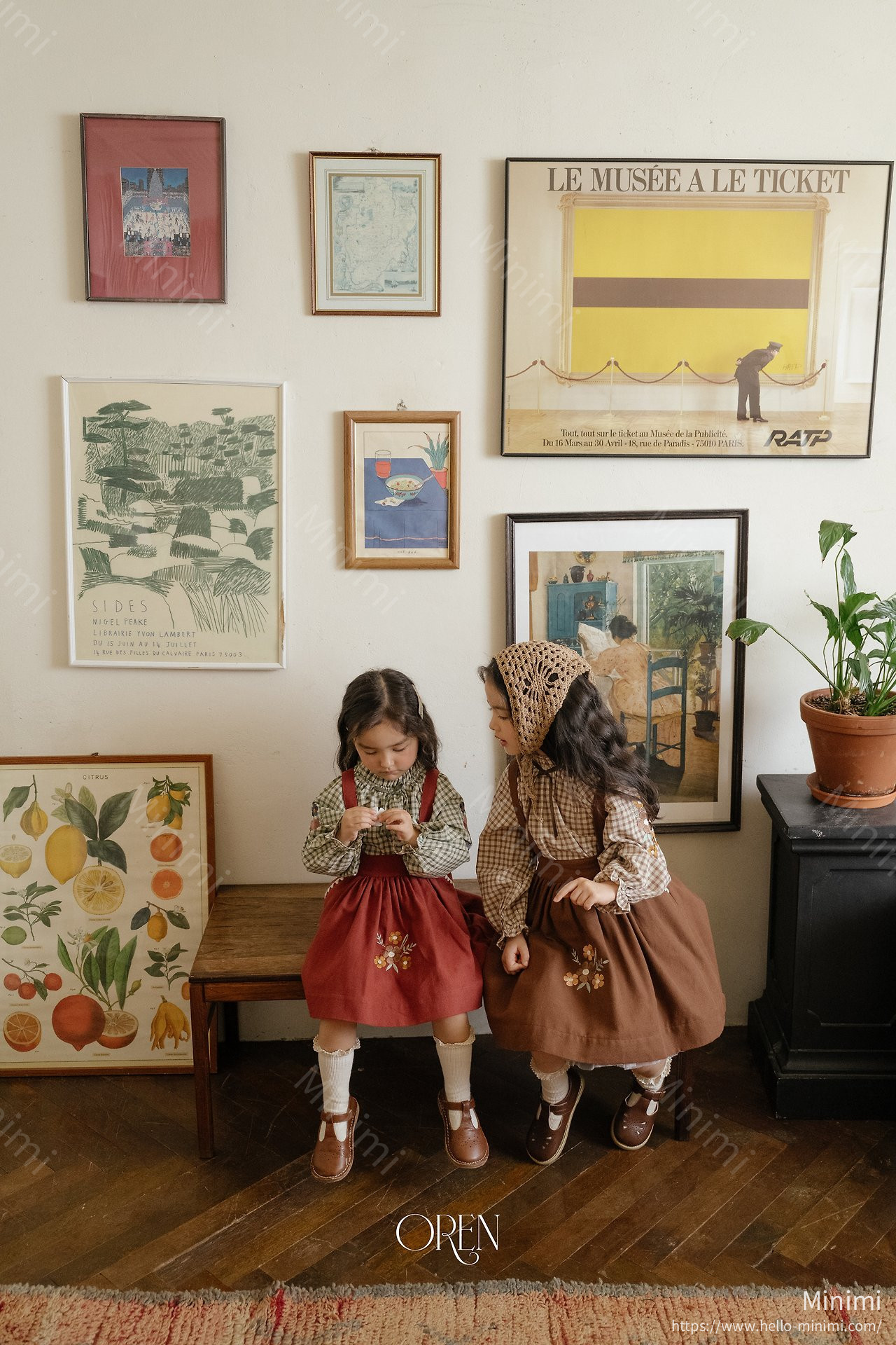 Oren Autumn Bloom Jumper Skirt 細節圖 19