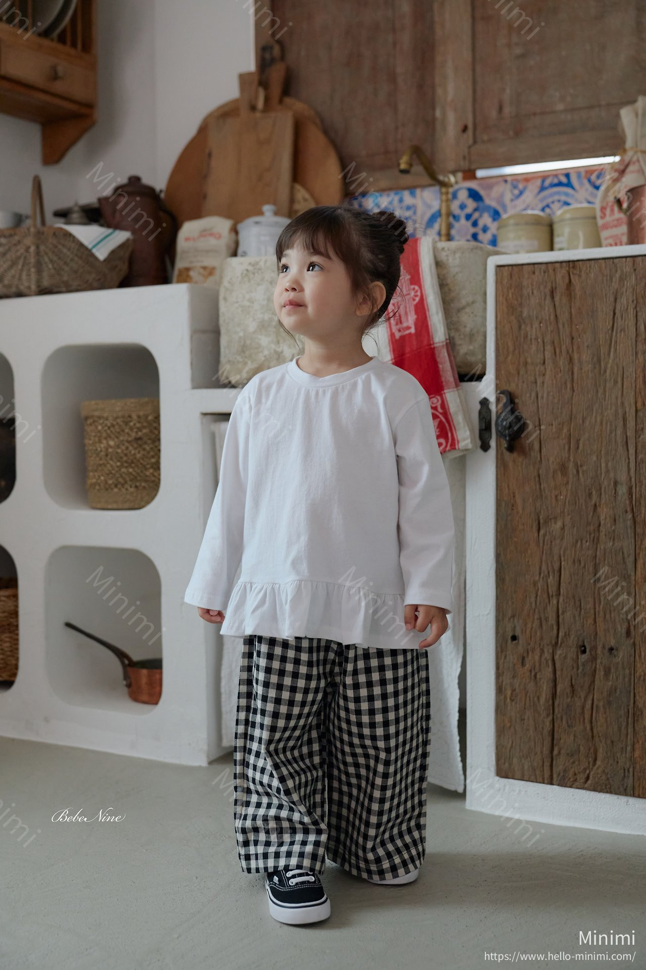 bebe nine Basic Ruffle Tee 細節圖 5