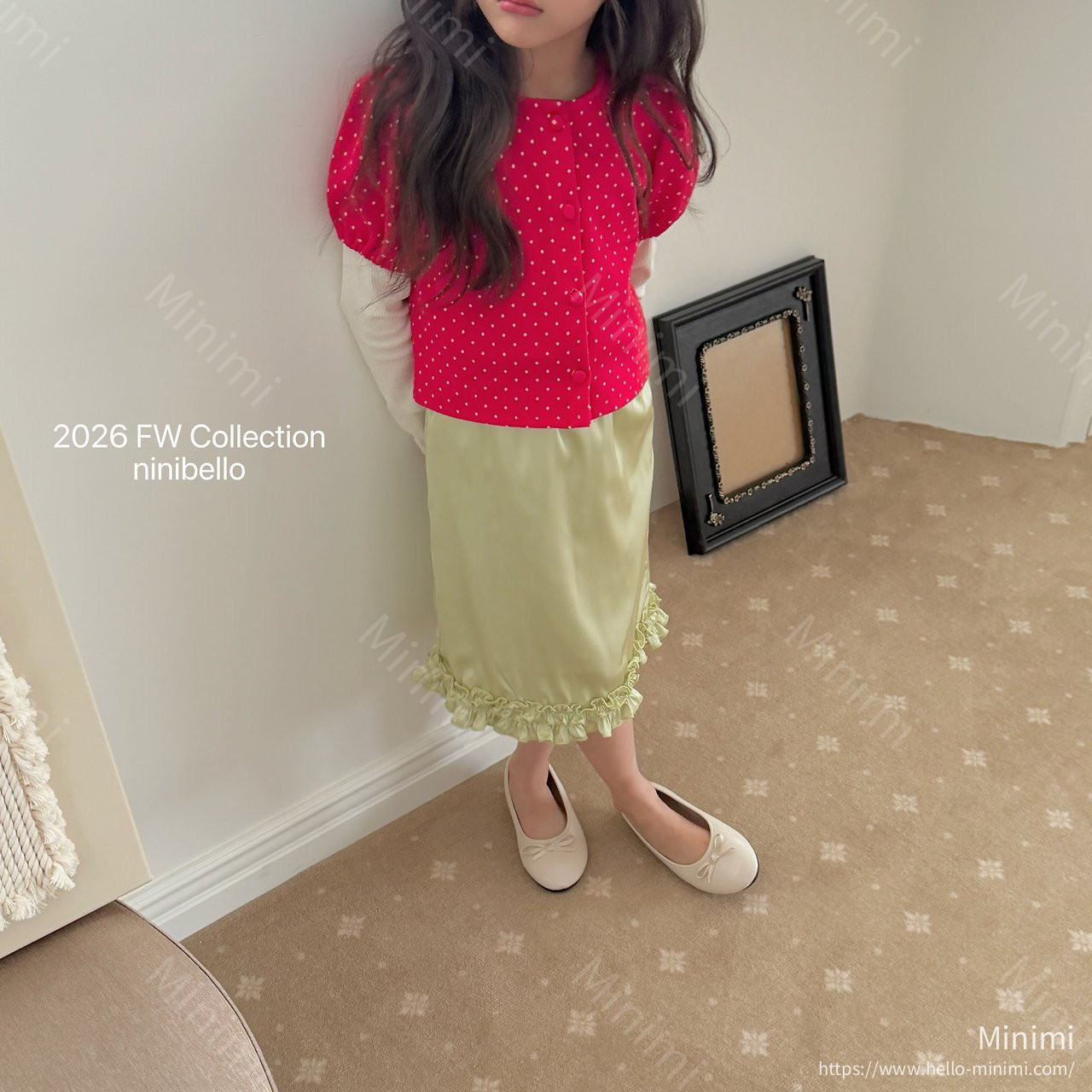 ninibello Miko Satin Skirt 細節圖 23