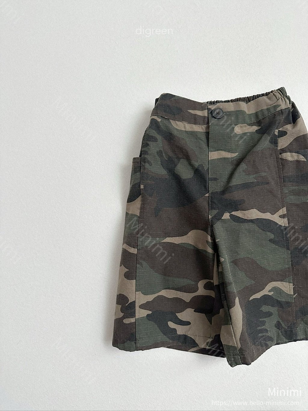 digreen Camo Bermuda 細節圖 3