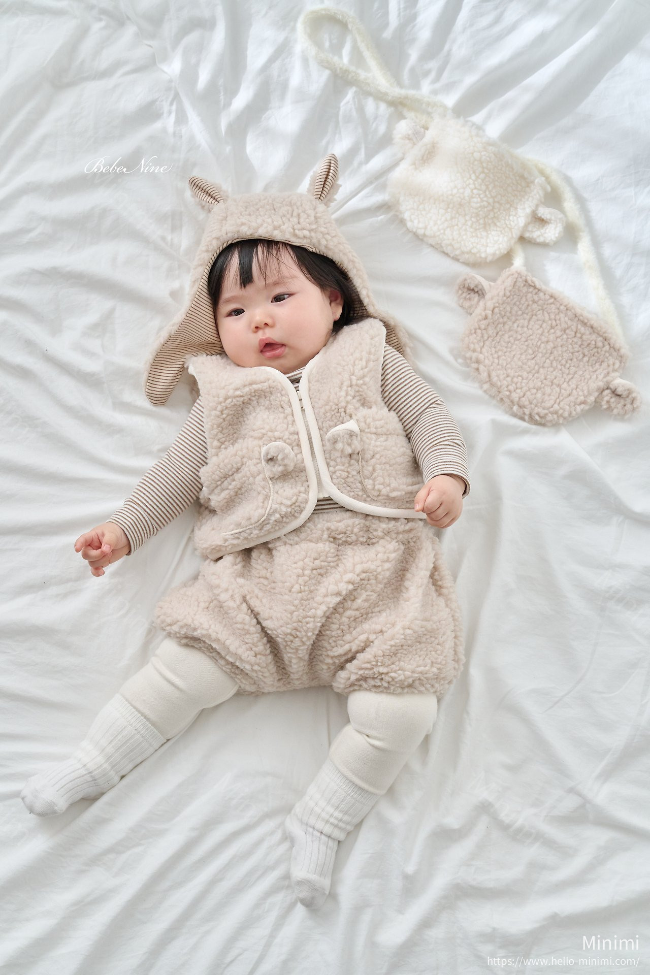 bebe nine Little Lamb Vest 細節圖 8