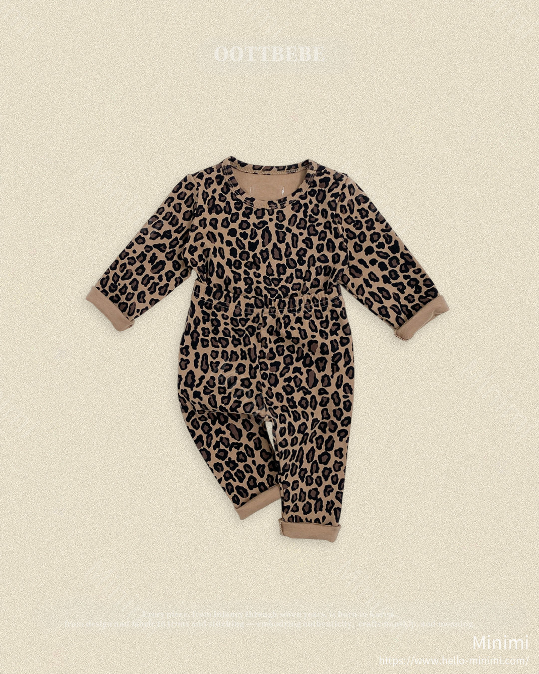 oott bebe Little Leopard Loungewear 細節圖 4