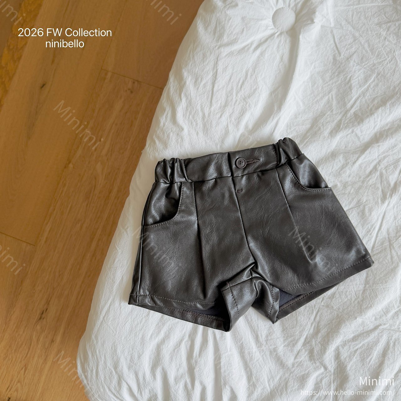 ninibello From Leather Shorts 細節圖 8
