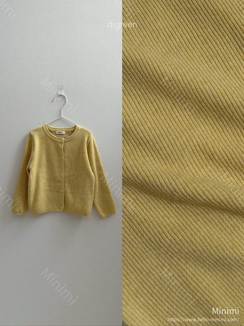 digreen Olive Cardigan 細節圖 7