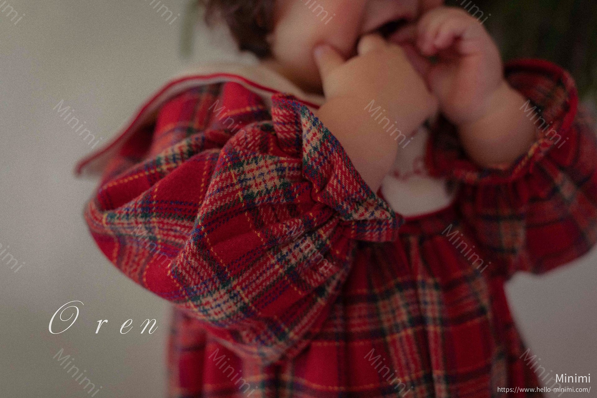 Oren Eve Check Dress 細節圖 8