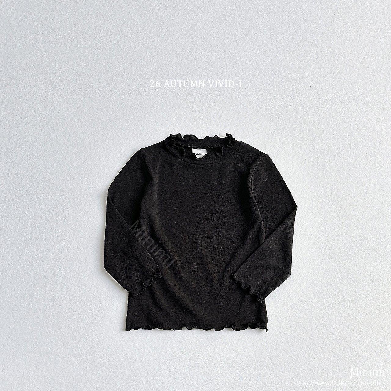 VIVID-I Soft Gauze Ruffle T-shirt 細節圖 4