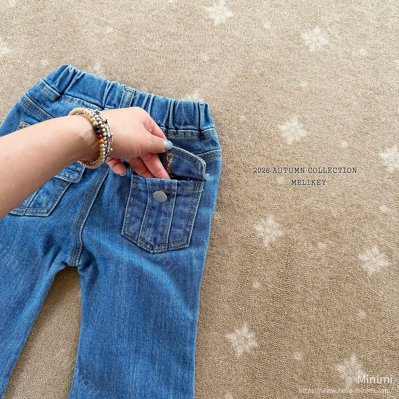 Melikey Pocket Bootcut Pants 細節圖 3