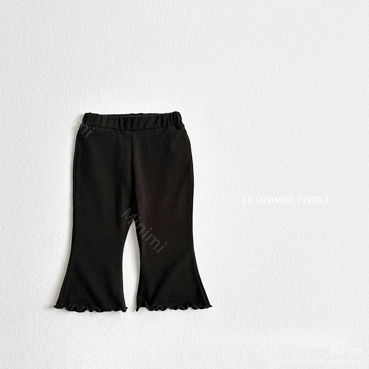 VIVID-I Spandex Fluted Cropped Pants 細節圖 3