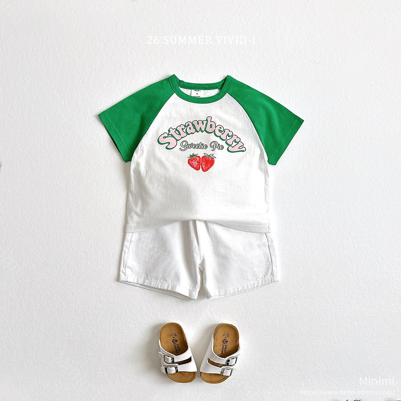 VIVID-I Strawberry Raglan T-Shirt 細節圖 5