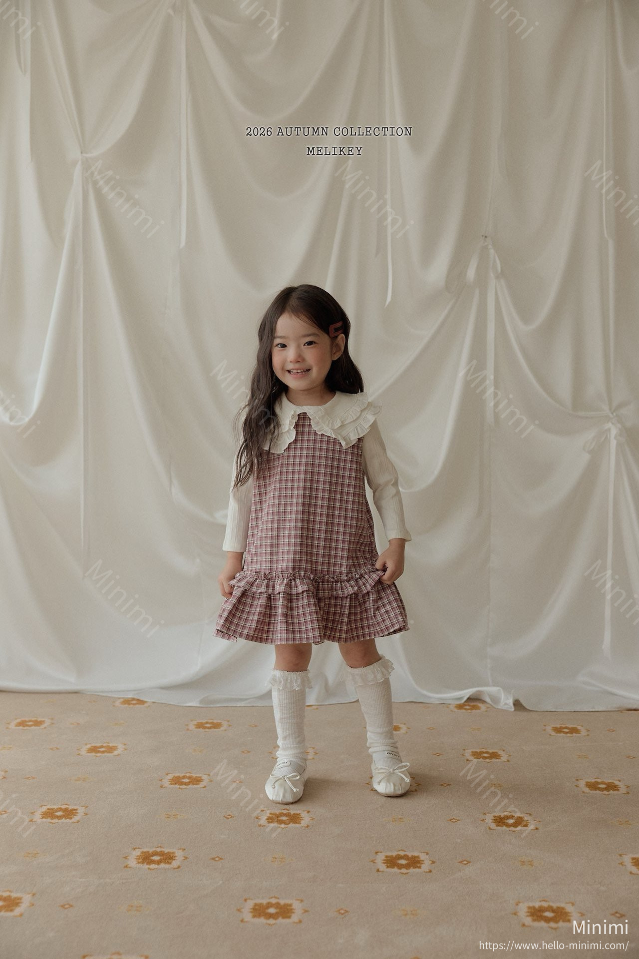 Melikey Check Frill Dress 細節圖 25