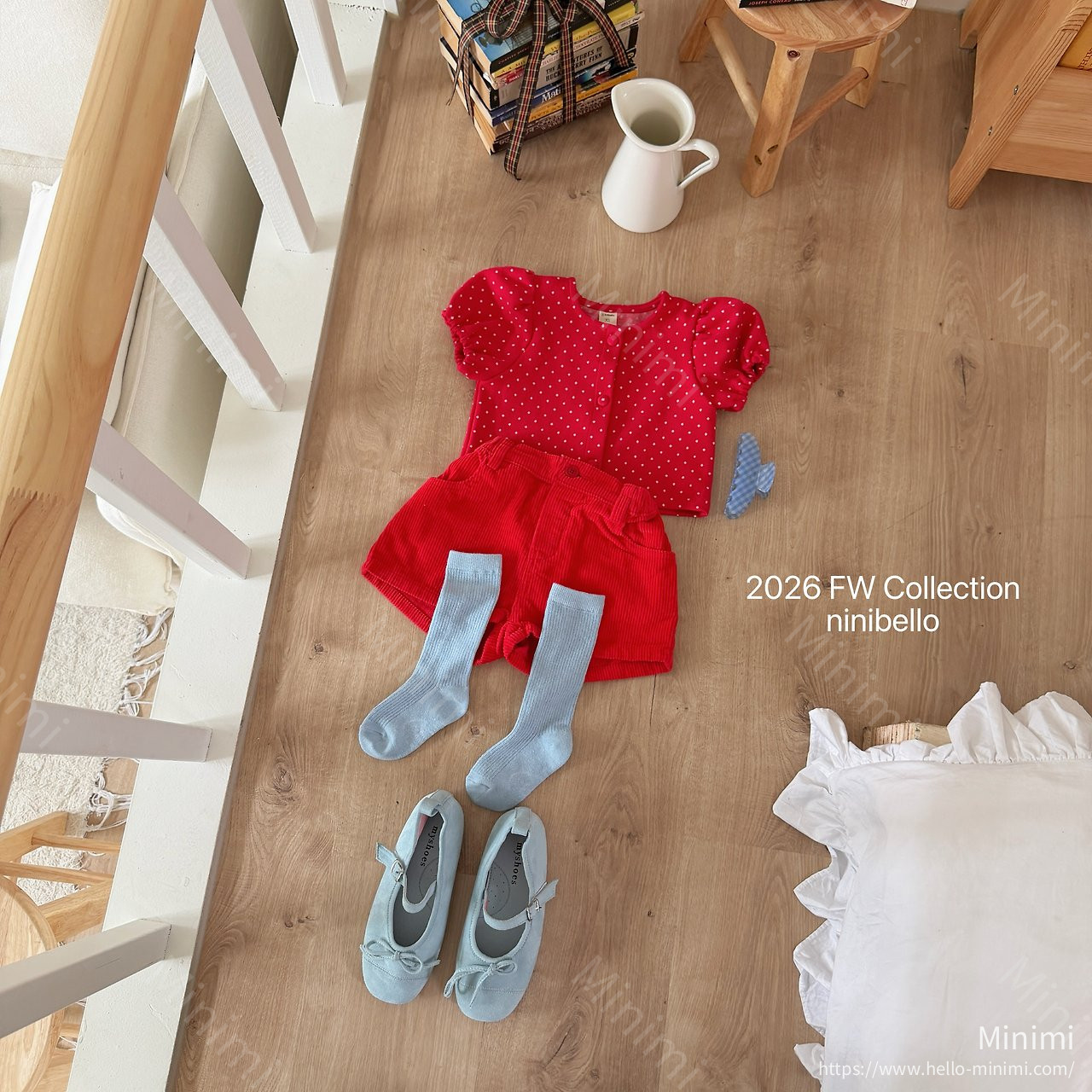 ninibello Peekaboo Corduroy Shorts 細節圖 16