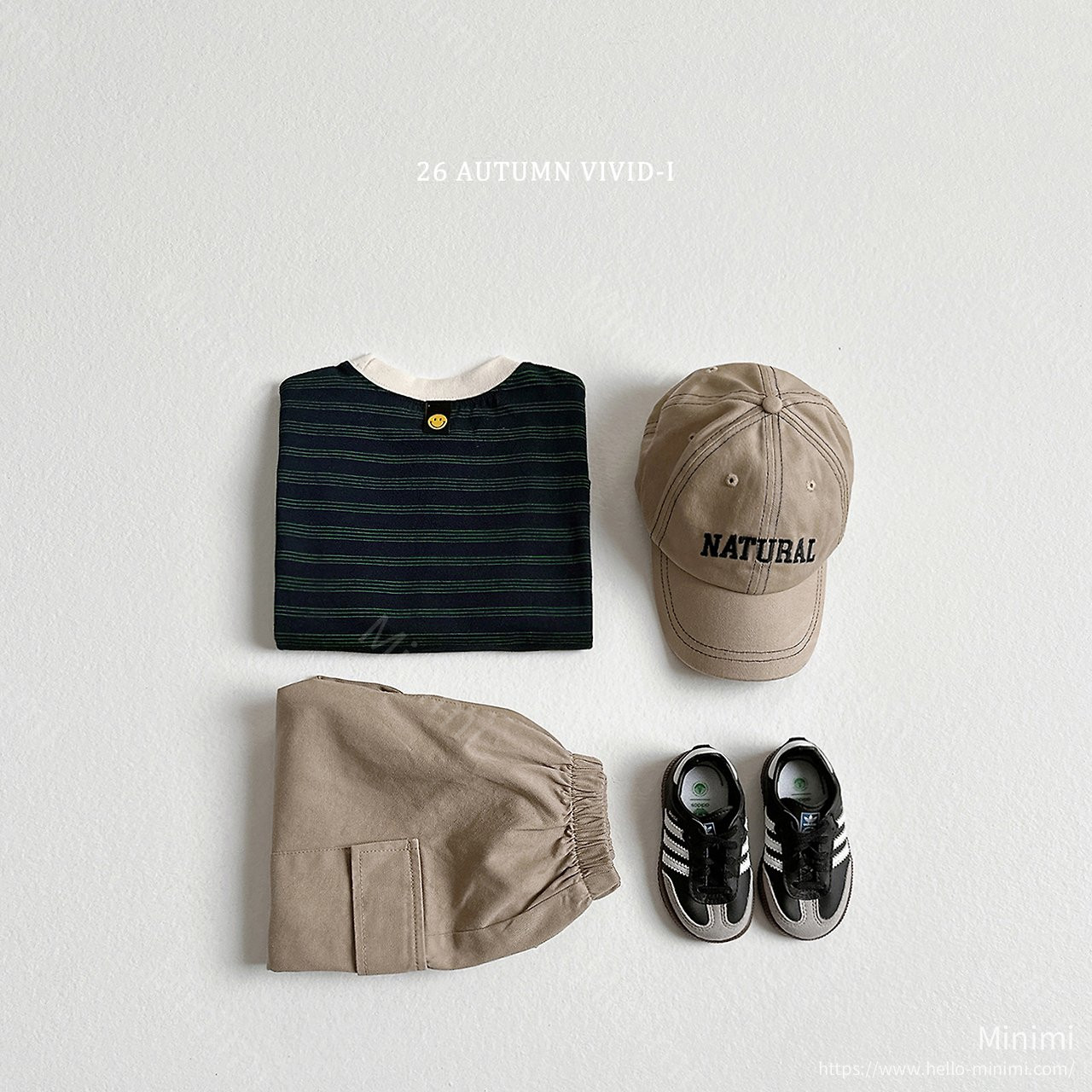 VIVID-I Stripe Smile Label T-shirt 細節圖 15