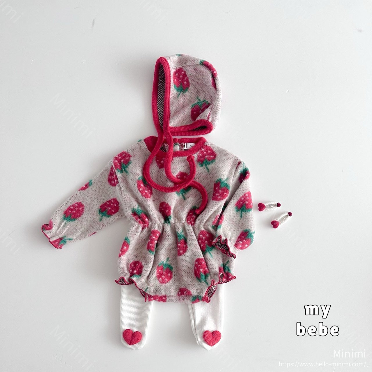 my_bébé Creamy Banding Suit Set 細節圖 5
