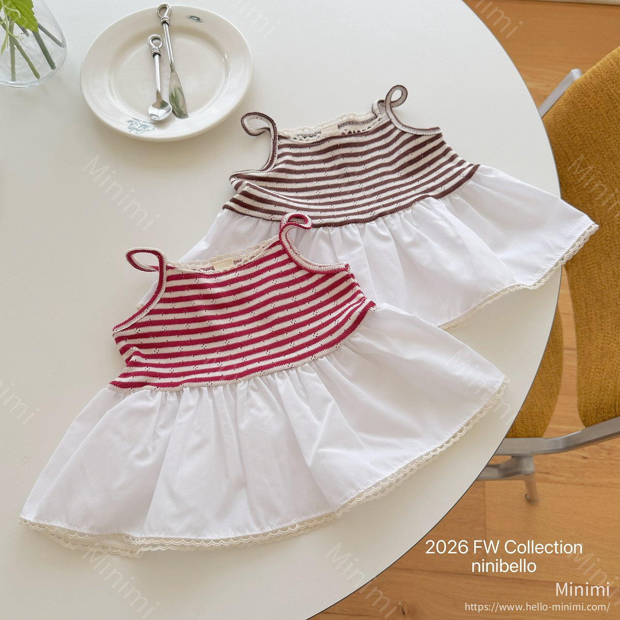 ninibello Tommy Stripe Bustier 細節圖 3