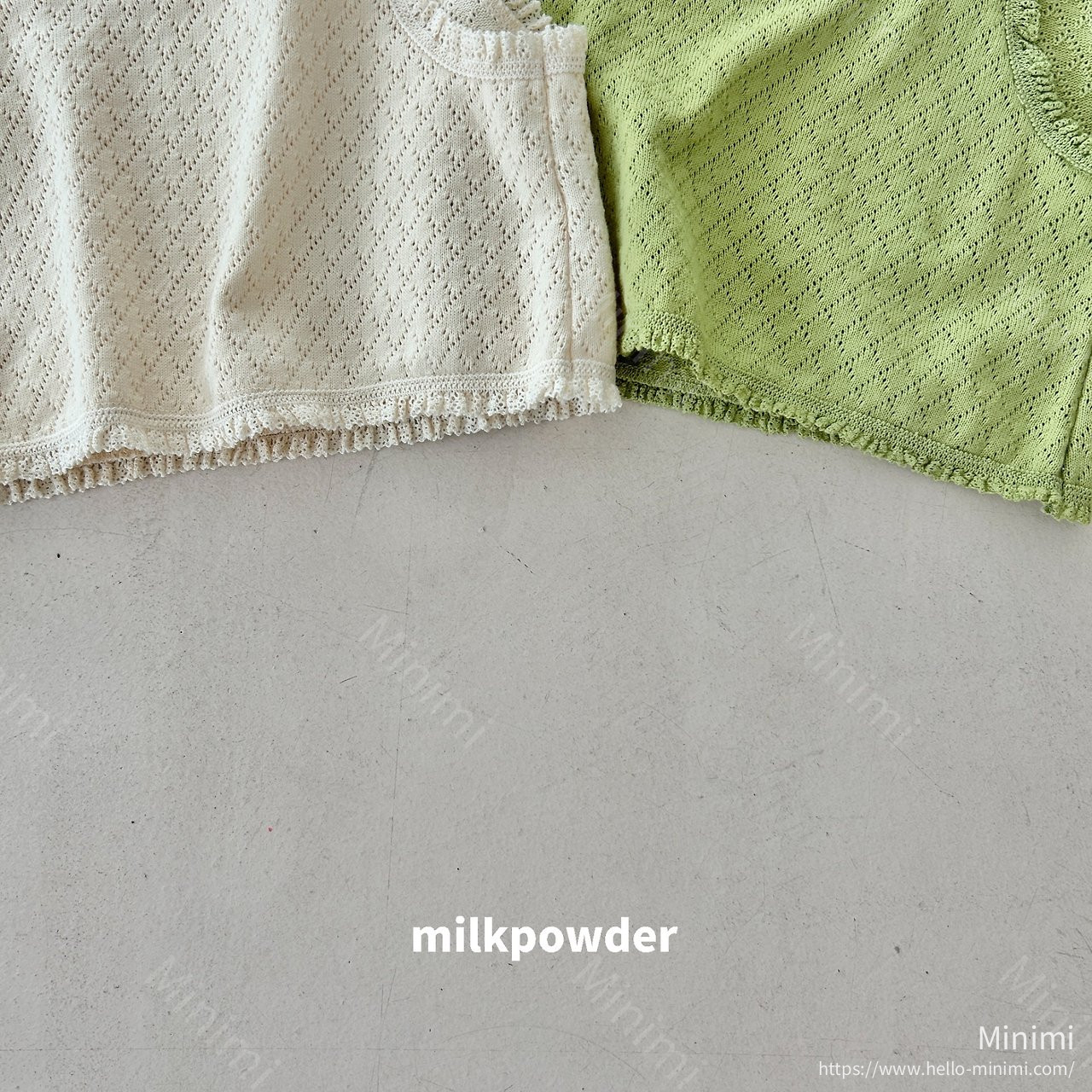 milkpowder Green Vest 細節圖 4