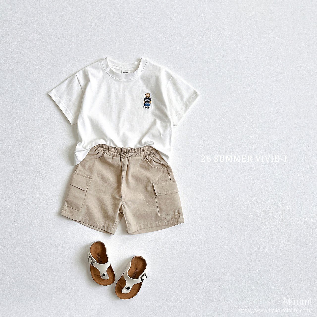 VIVID-I Bear Embroidery T-Shirt 細節圖 15