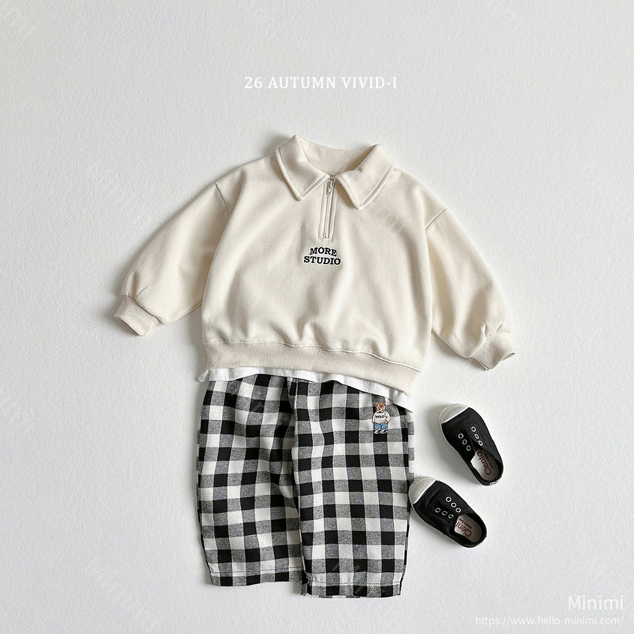 VIVID-I Vivi Bear Check Pants 細節圖 9