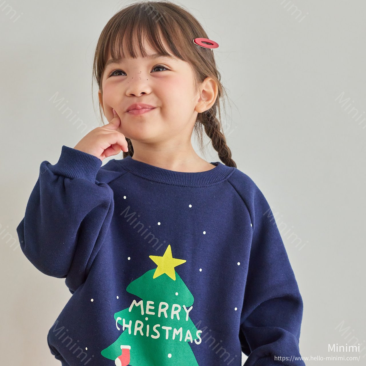 1st BLUE Christmas Tree Sweatshirt 細節圖 3