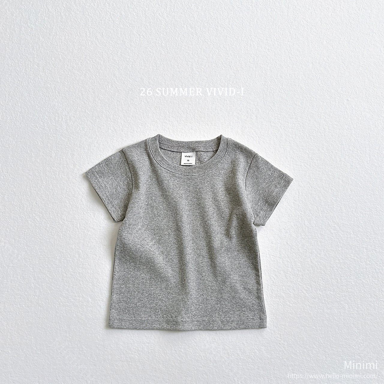 VIVID-I Ribbed Label T-Shirt 細節圖 4