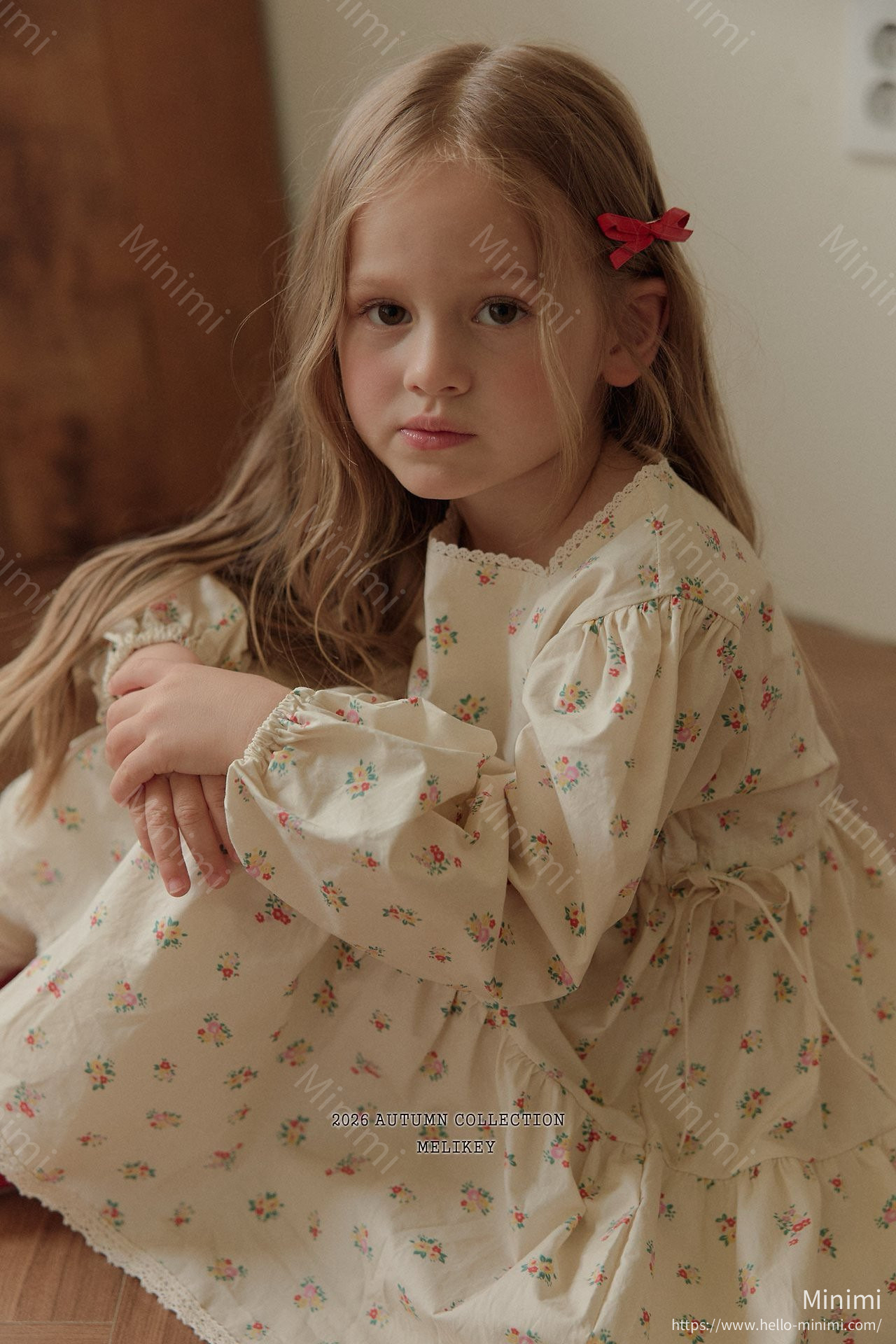 Melikey Vintage Flower Dress 細節圖 23