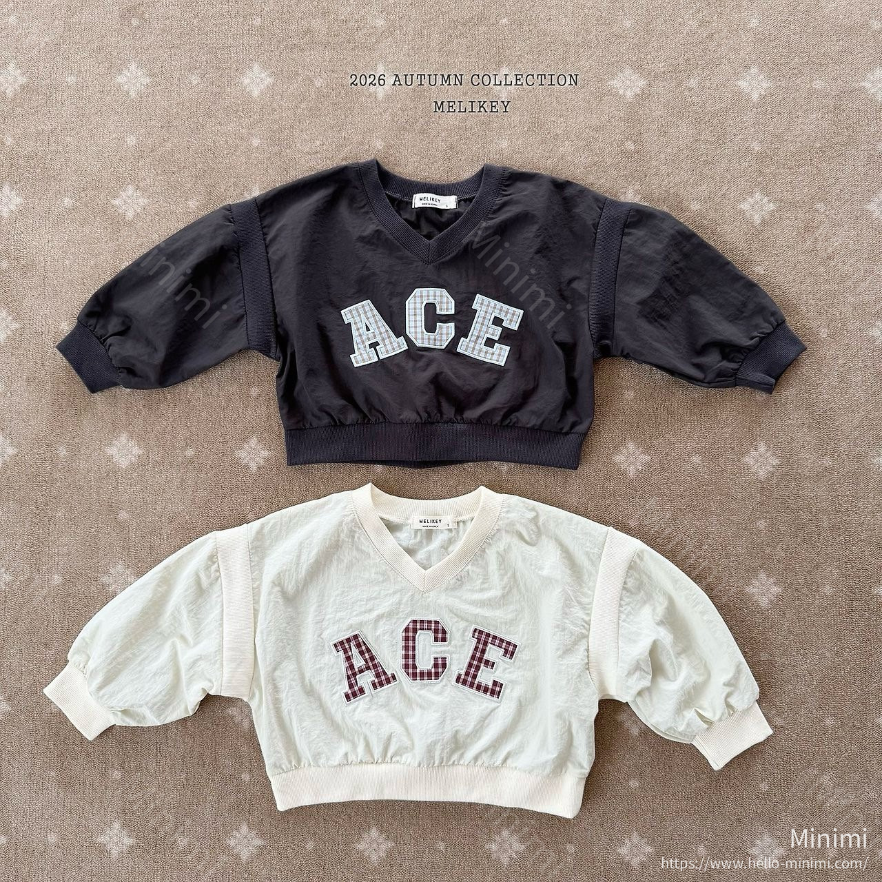 Melikey ACE Sweatshirt - 韓國童裝代購主圖
