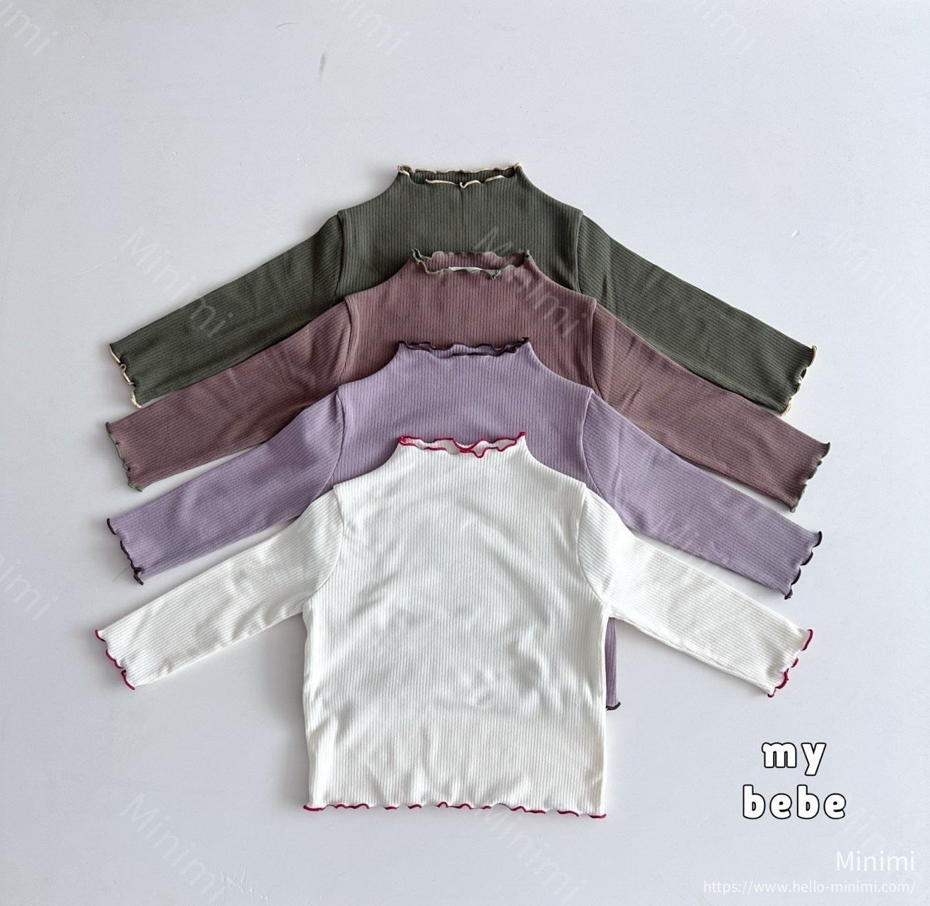 my_bébé Yogurt Turtleneck 細節圖 2