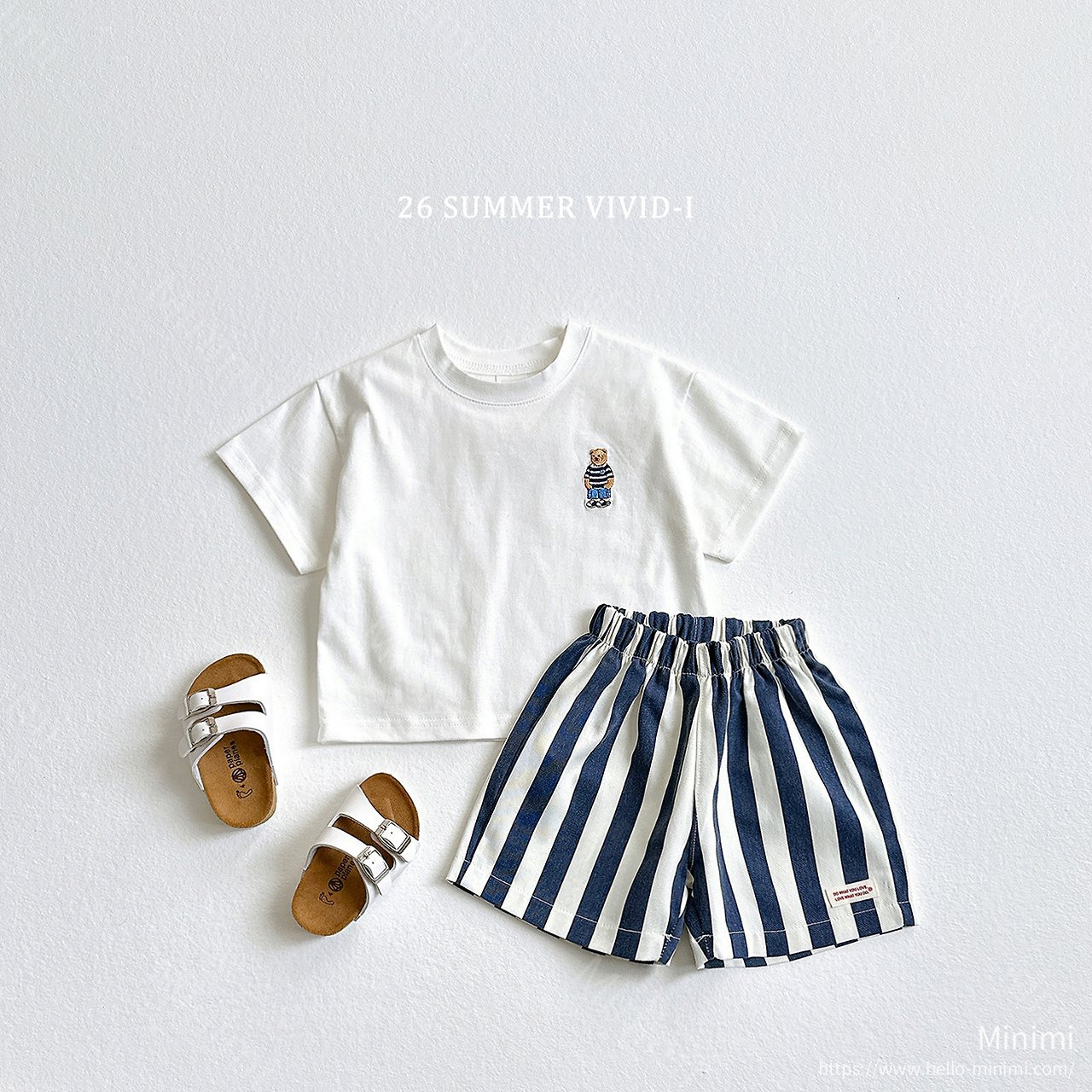 VIVID-I Bear Embroidery T-Shirt 細節圖 14