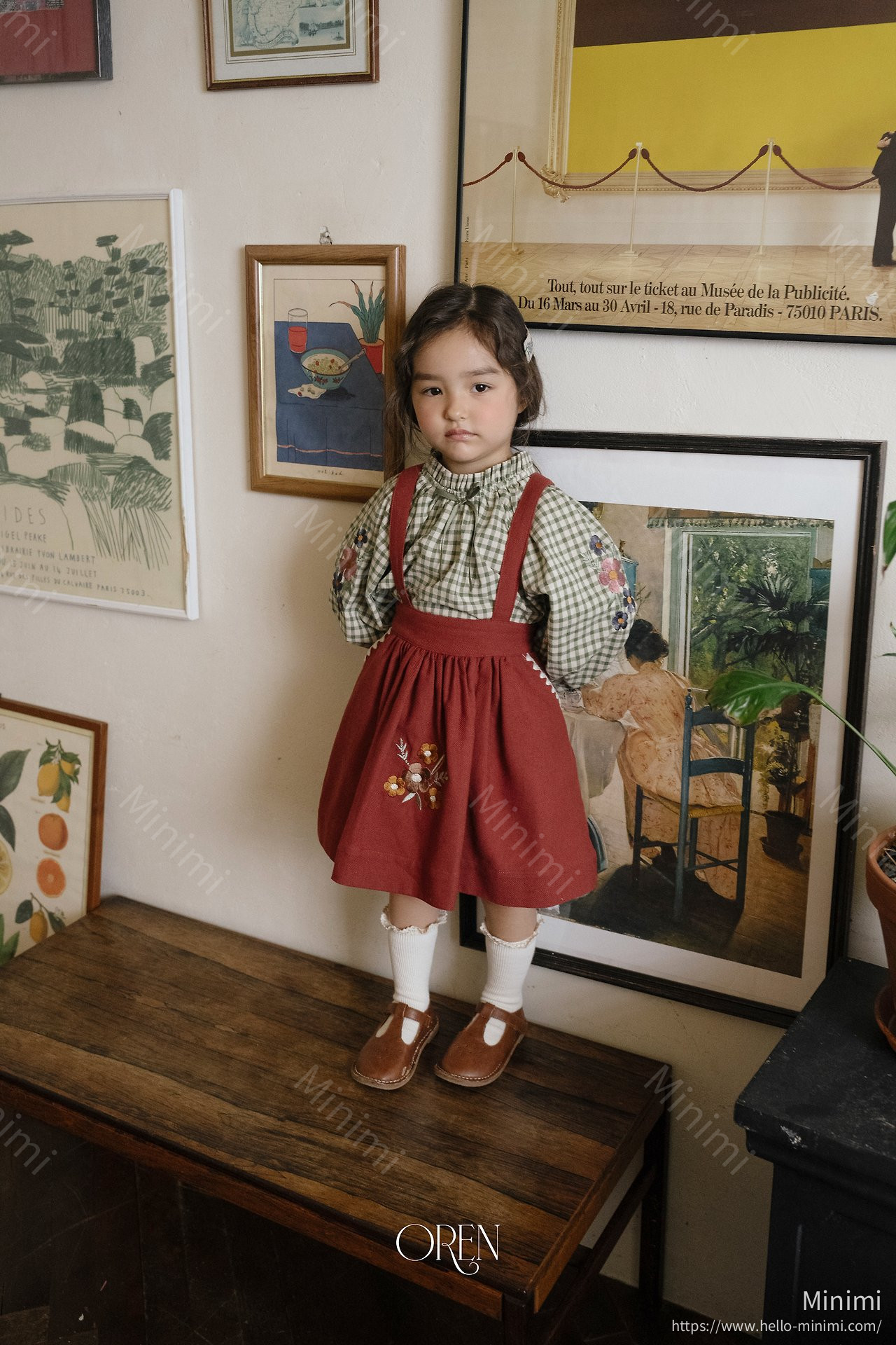 Oren Autumn Bloom Jumper Skirt 細節圖 52