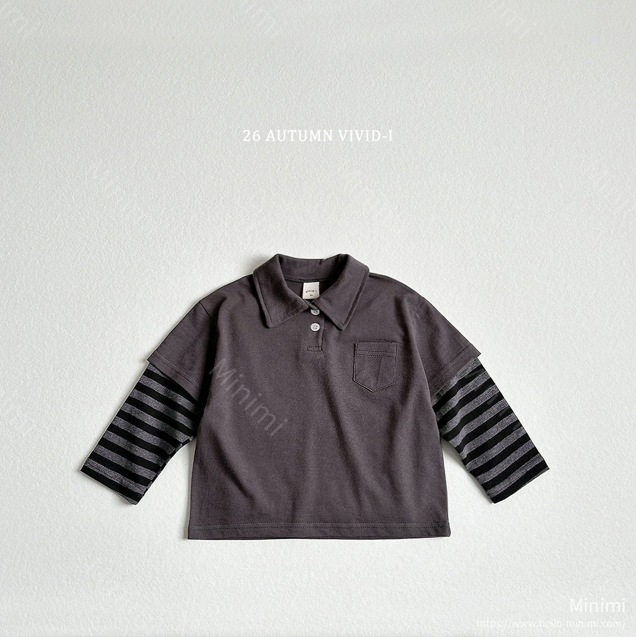 VIVID-I Collar Layered T-shirt 細節圖 3