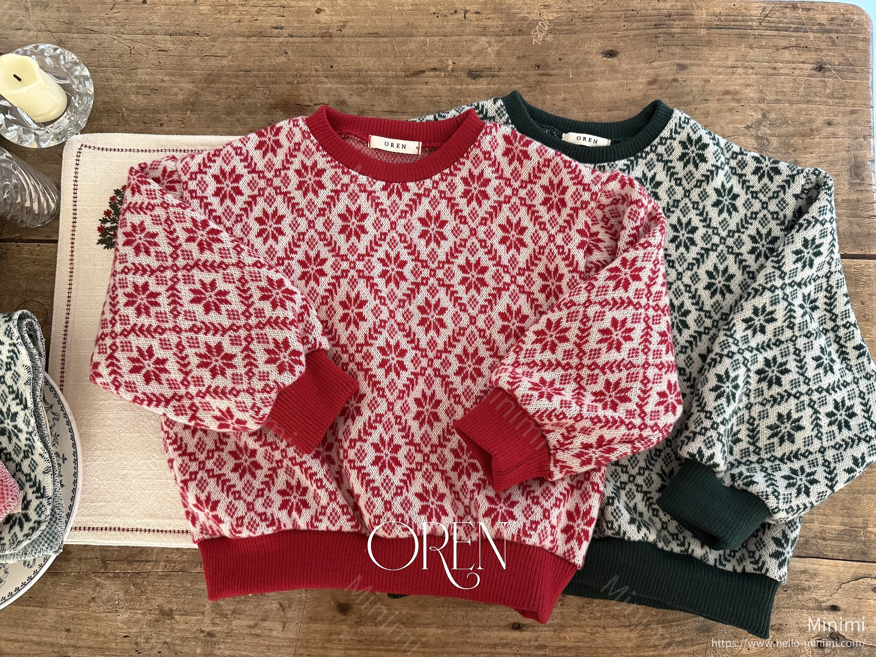 Oren Snowflake Knit Sweatshirt 細節圖 28