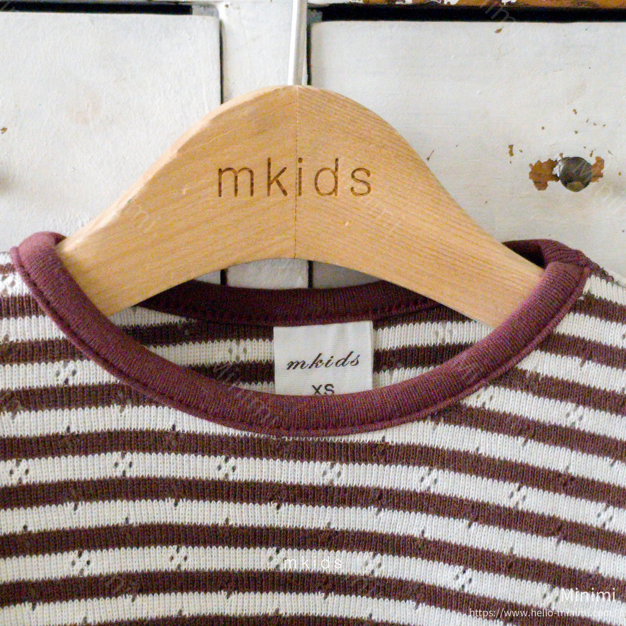 mkids Bonbon Stripe Tee 細節圖 9