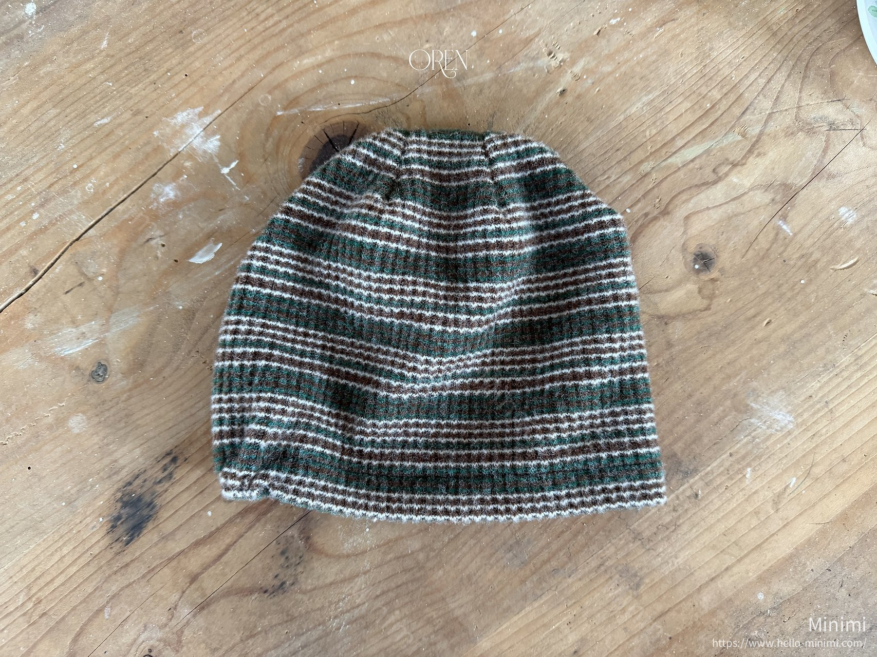 Oren Forest Stripe Beanie 細節圖 1