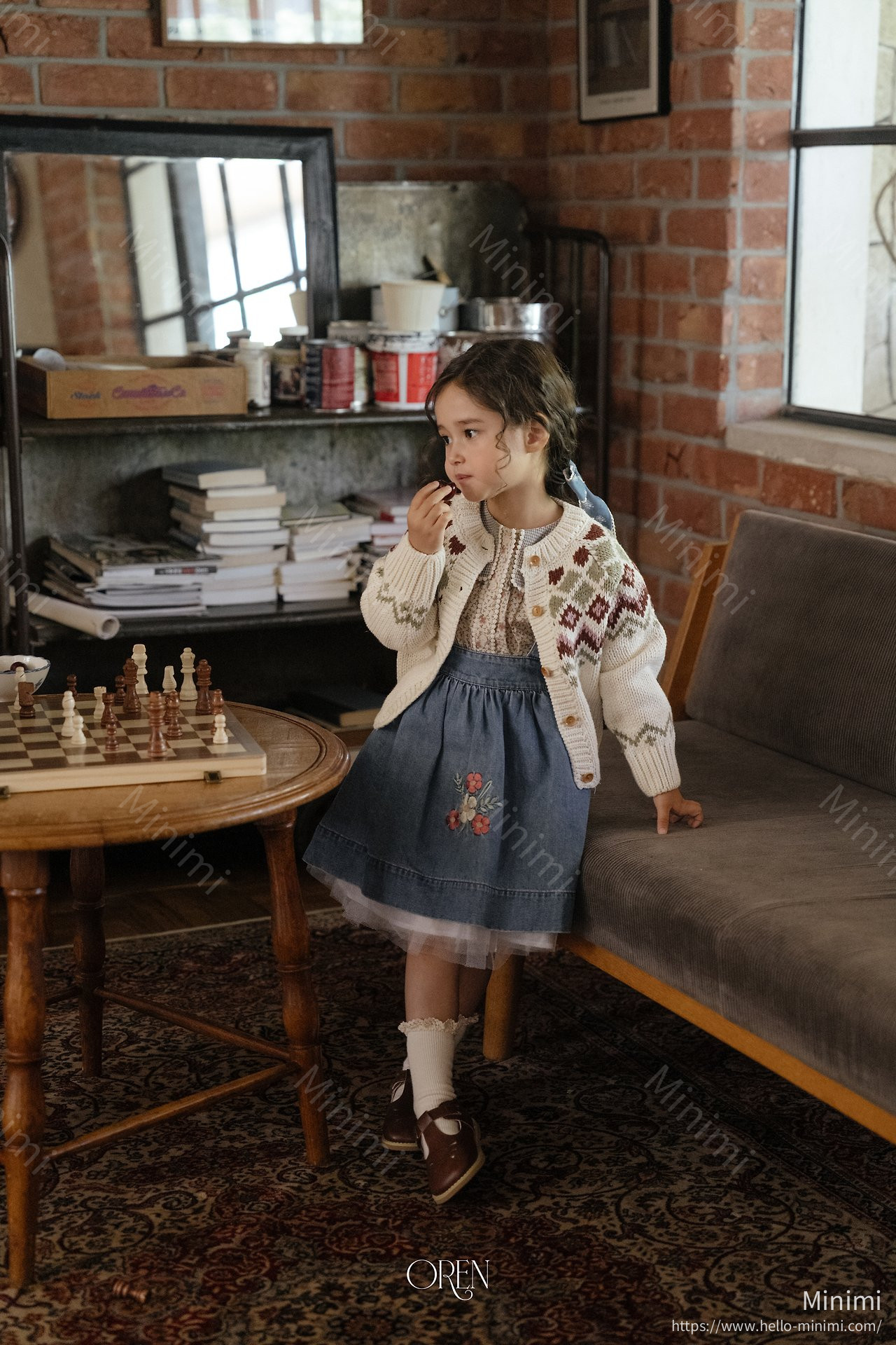 Oren Blue May Jumper Skirt 細節圖 14