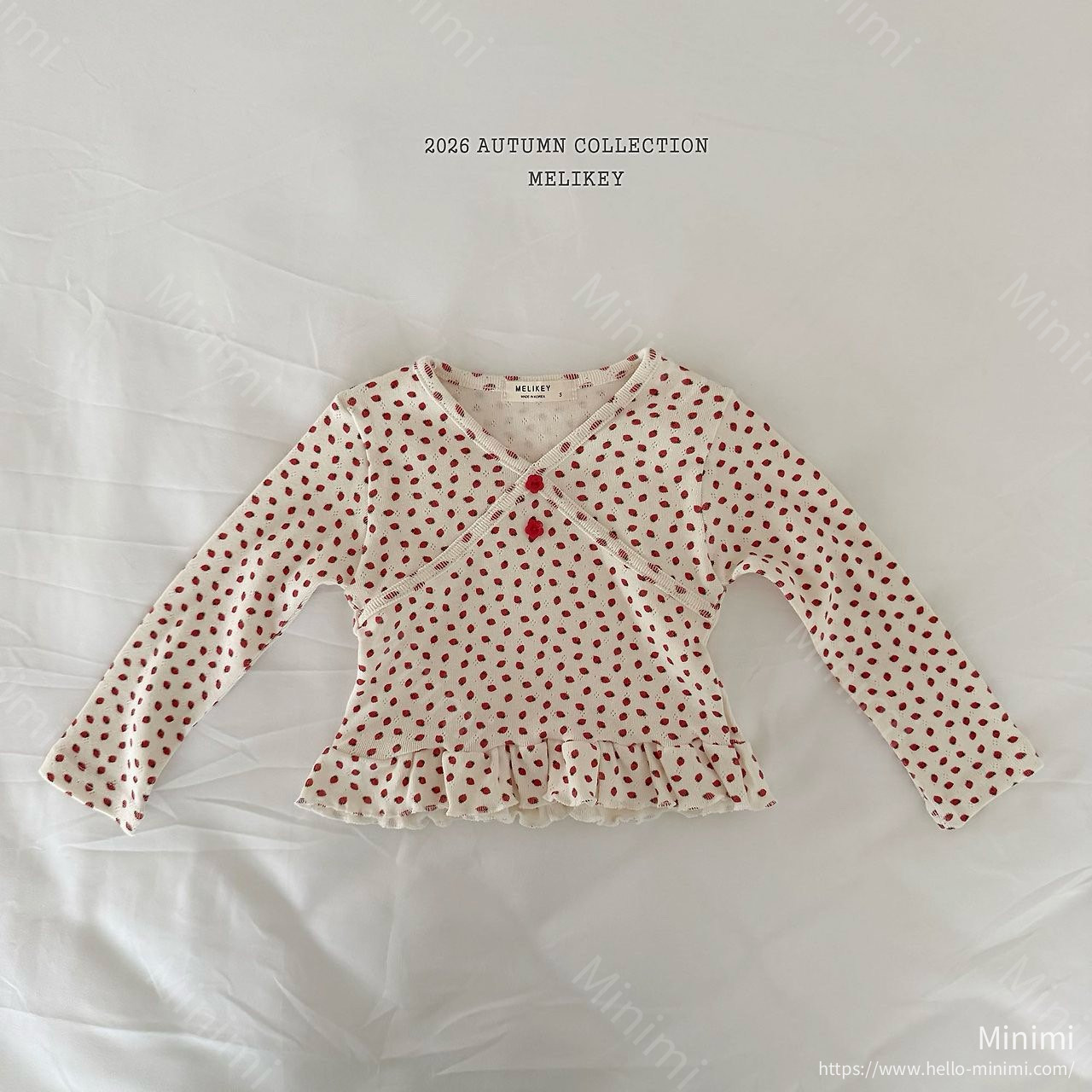 Melikey Mini Strawberry T-shirt 細節圖 2