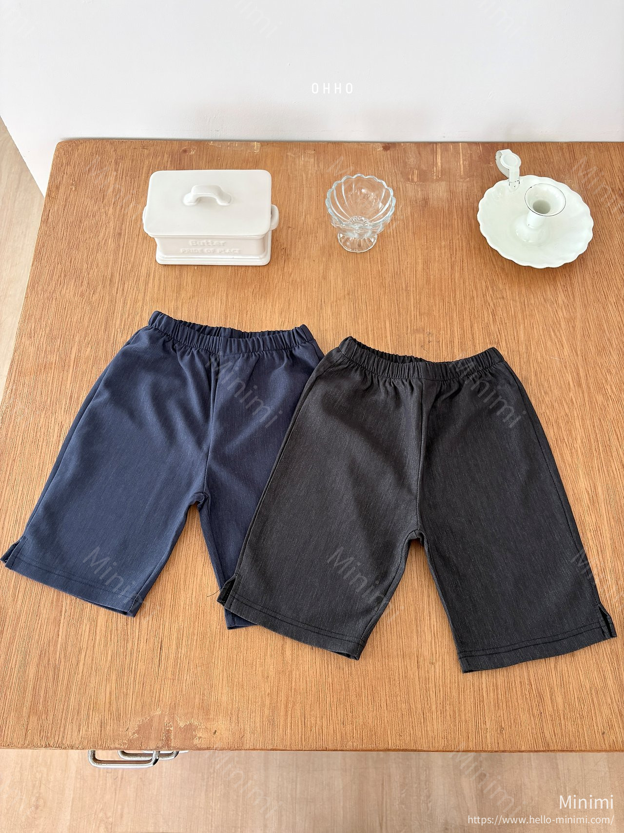 Soft Denim Capri Pants