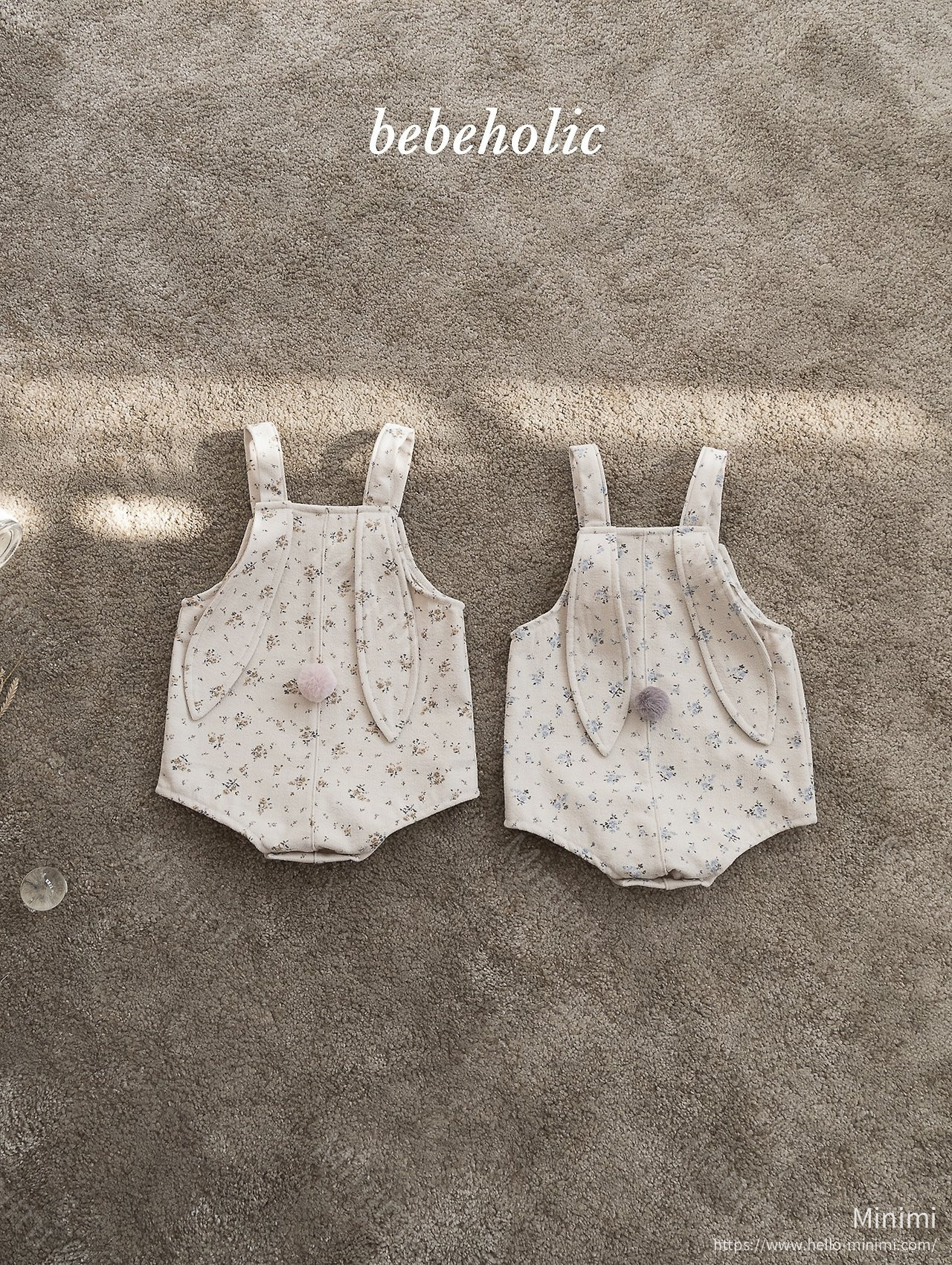 BEBEHOLIC Bunny Suspender Suit 細節圖 7