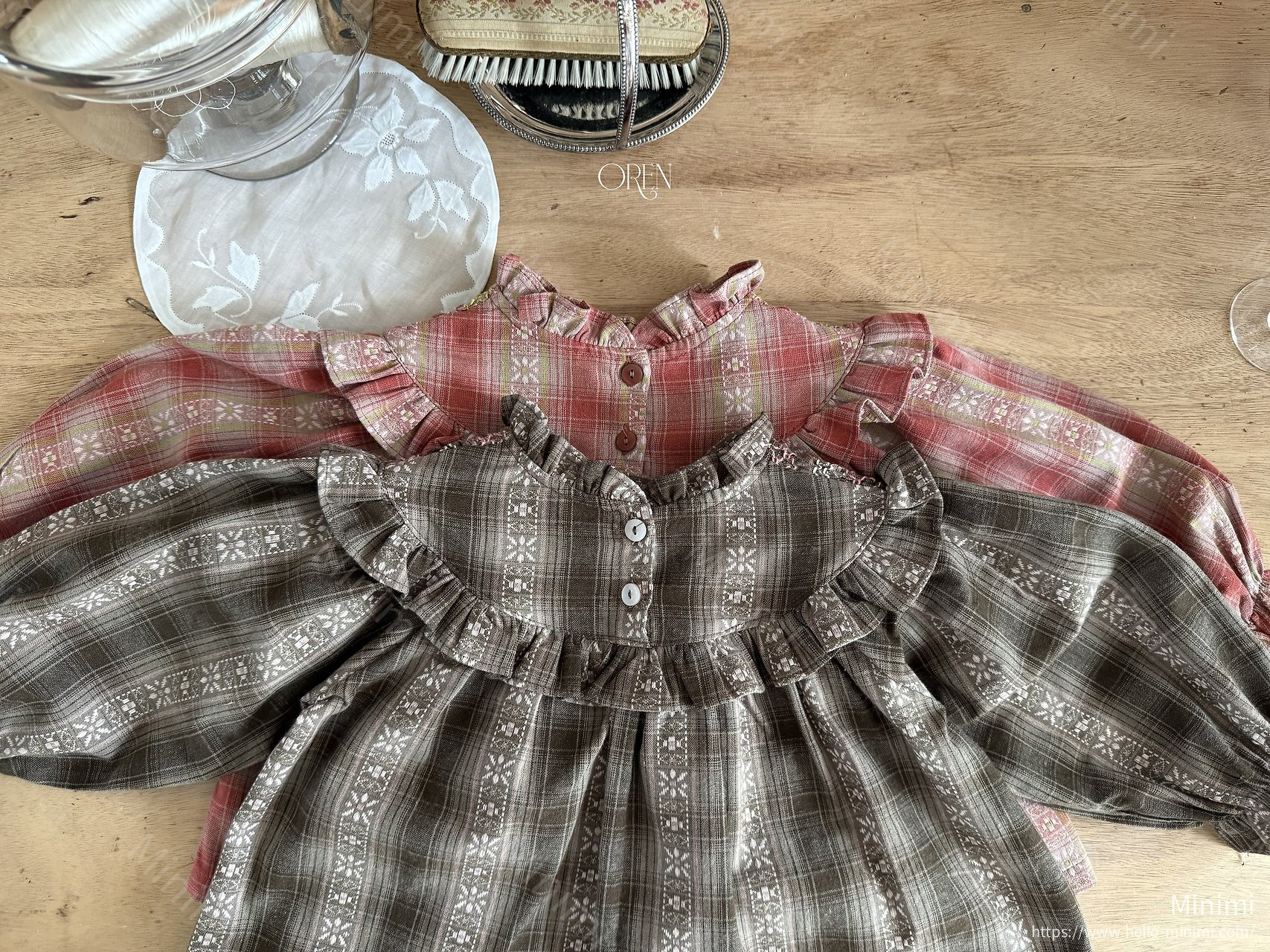 Oren Mathilde Smock Blouse 細節圖 12