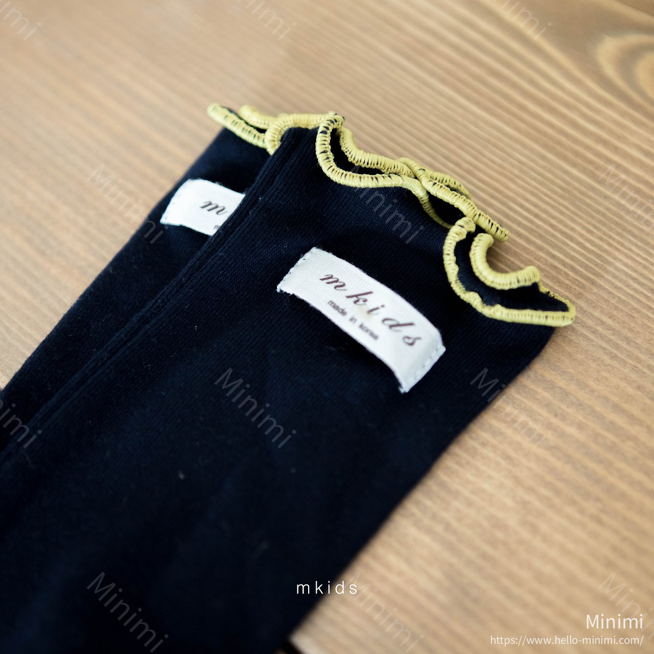 mkids Bagel Knee Socks 細節圖 7
